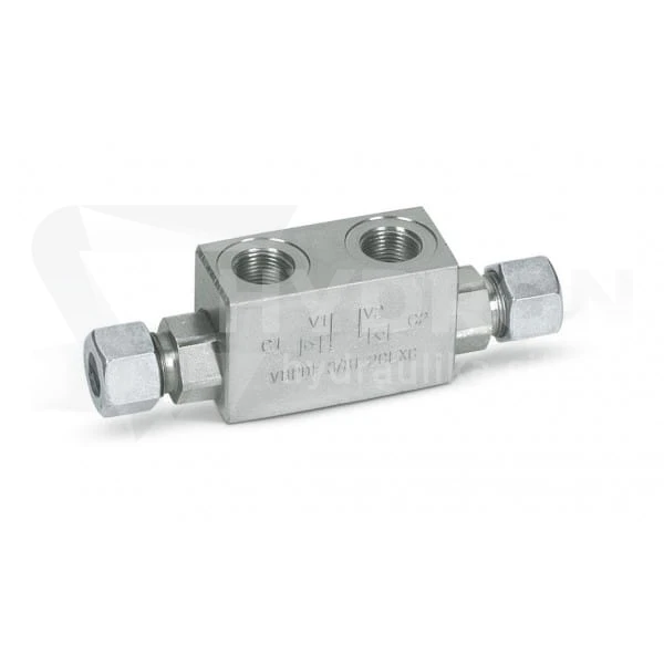 Zawór VRDE zwrotny bliźniaczy sterowany 3/8" M18