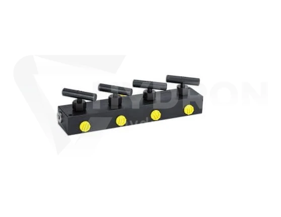 Rozdzielacz z zaworami 700bar AZ5124 LARZEP