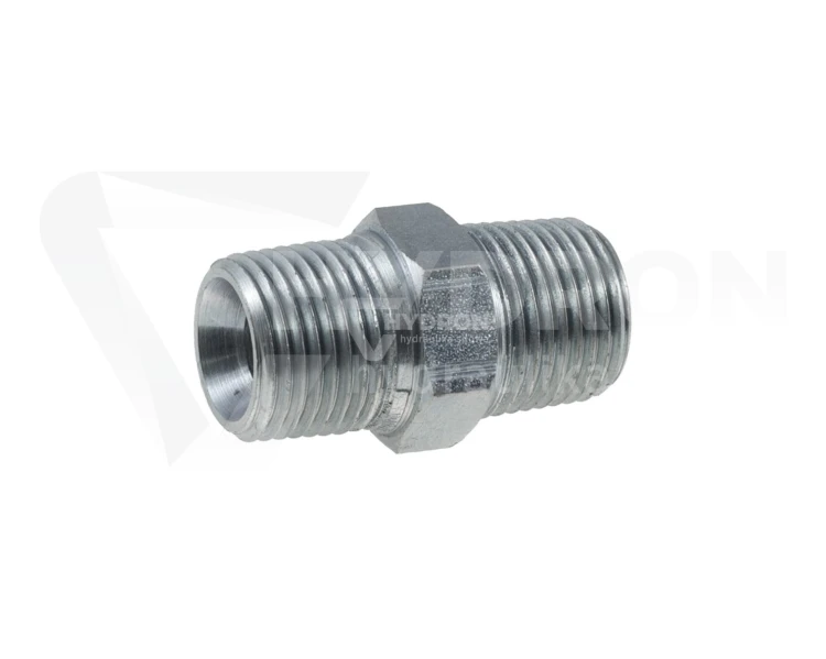 Złączka prosta BB NPT 3/8" NPT gwint stożkowy