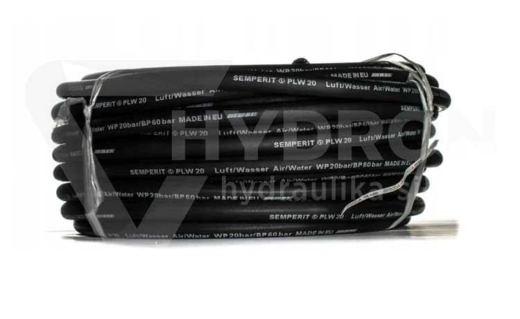 Wąż do powietrza i wody DN06 2MPa (20bar) PLW 1/4" rolka 50mb
