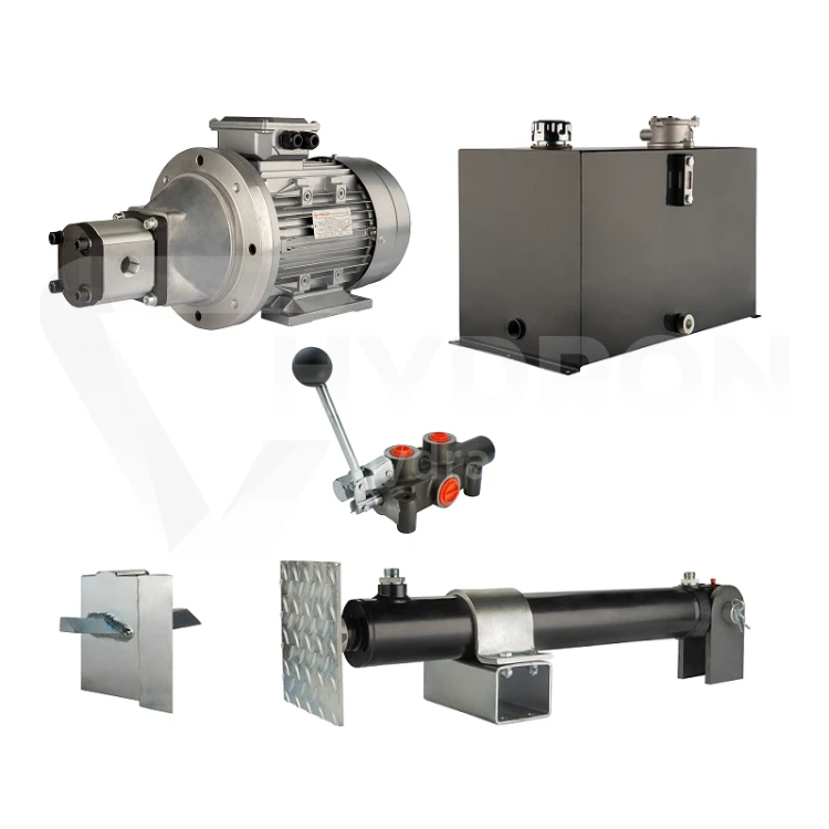 Hydraulika do łuparki do drewna moc łupania: 6 ton czas cyklu łupania: 9-12 sekund. Siłownik pompa silnik zbiornik 75 litrów rozdzielacz 1 sekcyjny