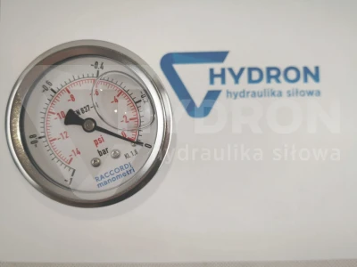 Wakuometr tylny (-1 do 0 BAR) gwint 1/4"