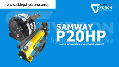 Zakuwarka ręczna P20HP do DN50 (2") 2SN+szczęki
