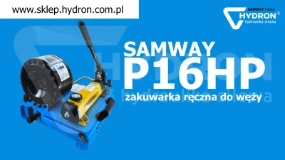 Zakuwarka ręczna P16HP 1"3SN (do 45mm) SAMWAY