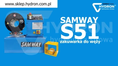 Zakuwarka do węży hydraulicznych S51 2" 4SP SAMWAY