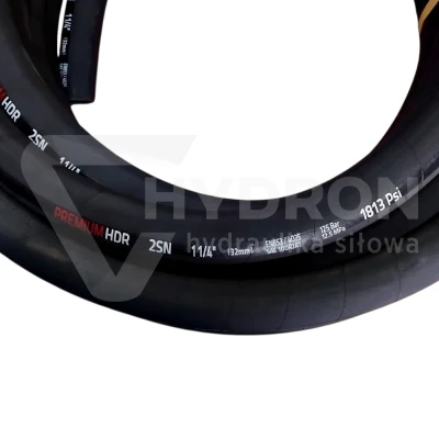 Premium Wąż hydrauliczny DN32 2SN (1.1/4') 125 bar