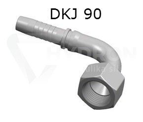 Końcówka DKJ 90° DN13 1.1/16" UNF