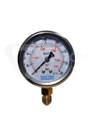 Manometr dolny radialny MG1-63 160 bar gwint 1/4"
