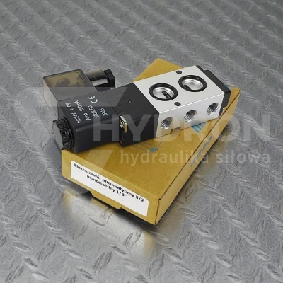 Elektrozawór pneumatyczny 5/2 monostabilny 1/8"