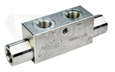 Przejdź do produktu Zawór VBPDE zwrotny bliźniaczy sterowany 3/8"