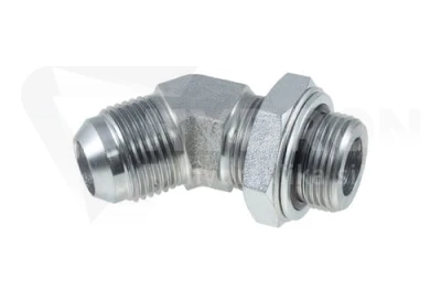Przyłączka kolankowa 45° JIC 3/4" UNF