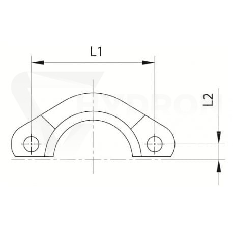 Półkołnierz do flanszy SFS SAE 6000PSI 1/2" 31.7