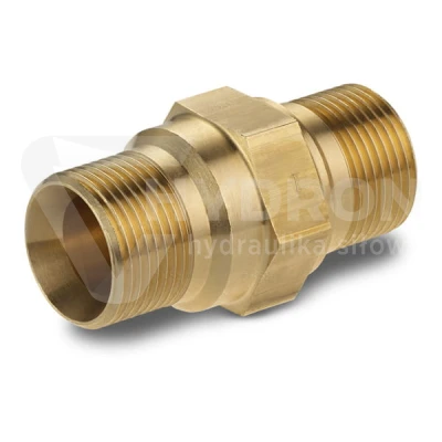 Złączka prosta BB mosiądz KARCHER M22X1,5 długa