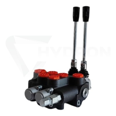 Przejdź do produktu Rozdzielacz hydrauliczny 80L 2 dwusekcyjny