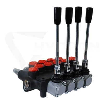 Rozdzielacz hydrauliczny 80L 4 czterosekcyjny