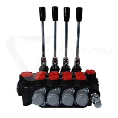 Rozdzielacz hydrauliczny 80L 4 czterosekcyjny
