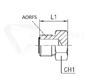 Korek / zaślepka AORFS 11/16" gwint zewnętrzny