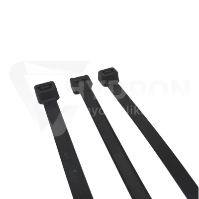 Taśma opaska kablowa UV 3,6x300mm - 100szt czarne