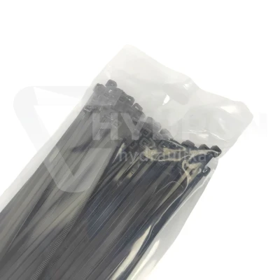Taśma opaska kablowa UV 3,6x200mm - 100szt czarne