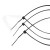 Taśma opaska kablowa UV 2,5x200mm - 100szt czarne