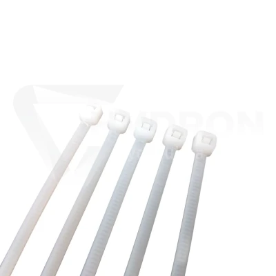 Taśma opaska kablowa 3,6x300mm - 100szt białe