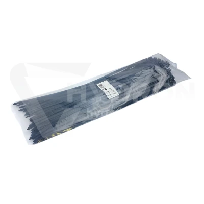 Taśma opaska kablowa UV 8,8x550mm - 100szt czarne