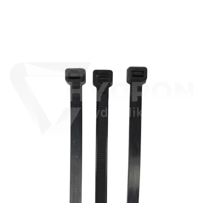 Taśma opaska kablowa UV 7,6x350mm - 100szt czarne