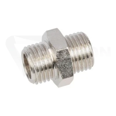 Złączka prosta BB M22X1,5 (płaska - bez stożka)