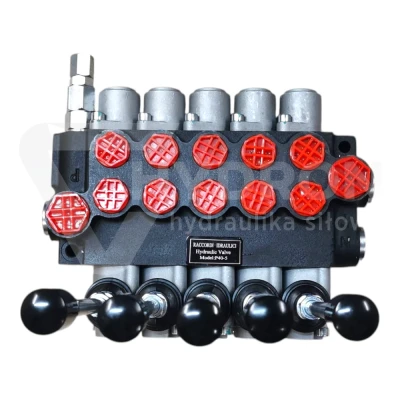 Rozdzielacz hydrauliczny 40L 5 pięciosekcyjny