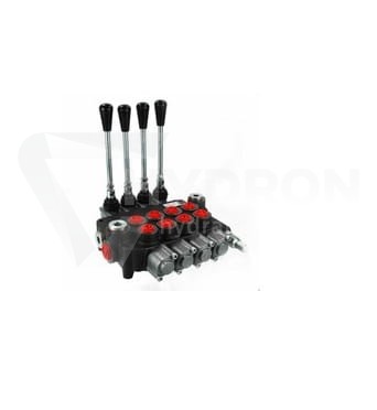 Przejdź do produktu Rozdzielacz hydrauliczny 40L 4 czterosekcyjny