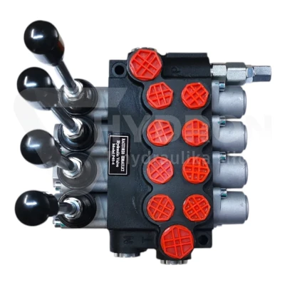 Rozdzielacz hydrauliczny 40L 4 czterosekcyjny