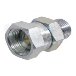 Złączka AB M22x1,5 płaskie /M22x1,5 stożek 15L