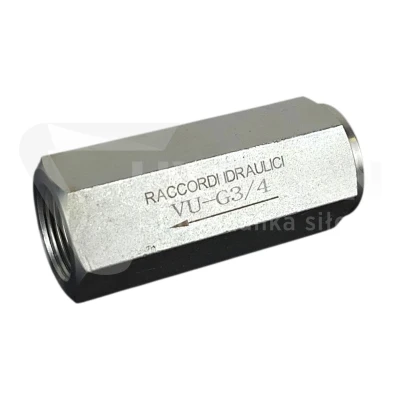Zawór zwrotny VU BSP 3/4" gwinty wewnętrzne