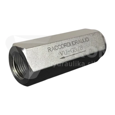 Zawór zwrotny VU BSP 3/8" gwinty wewnętrzne