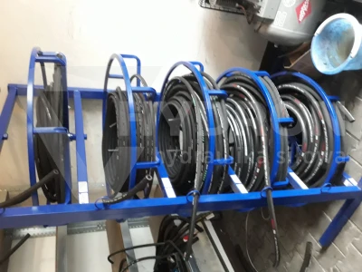 Stojak / regał 6 półkowy na węże hydrauliczne