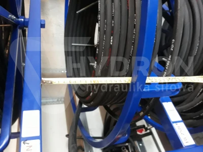 Stojak / regał 6 półkowy na węże hydrauliczne