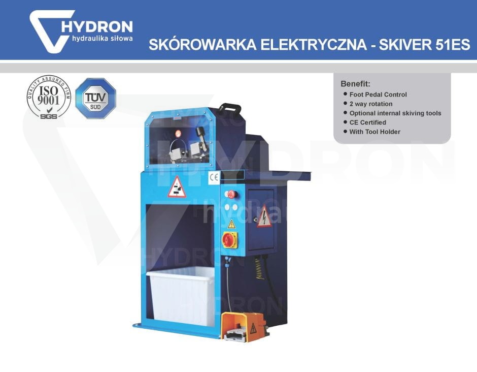 2. Skórowarka do węży hydraulicznych Skiver 51ES