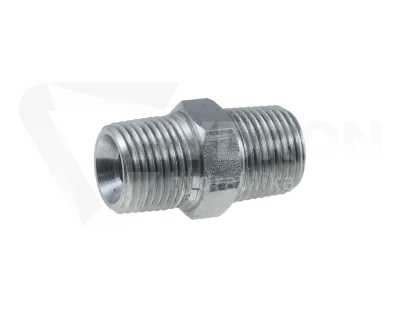Przyłączka prosta BSPT 1/2/M27X2 18L