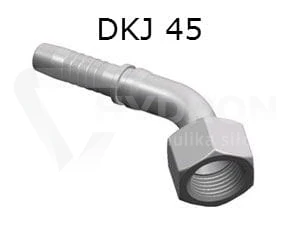 Końcówka 45° DKJ DN13 7/8" UNF