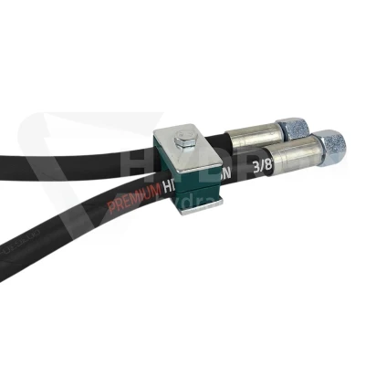 Uchwyt podwójny do rur hydraulicznych 8mm