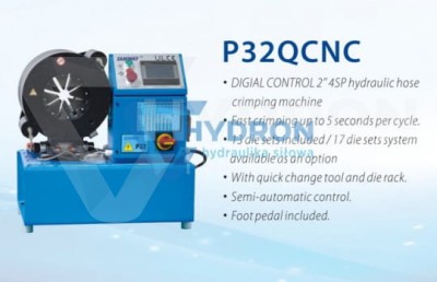 Przejdź do produktu Zakuwarka do węży P32Q 2"4SP sterowanie CNC