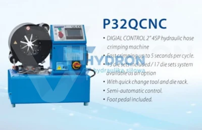 Zakuwarka do węży P32Q 2"4SP sterowanie CNC