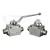Zawór kulowy dwudrożny BKH M18X1,5" 500bar 12L GZ