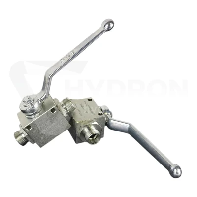 Zawór kulowy dwudrożny BKH M18X1,5" 500bar 12L GZ