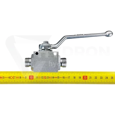 Zawór kulowy dwudrożny BKH M18X1,5" 500bar 12L GZ