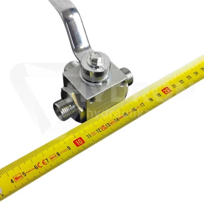 Zawór kulowy trójdrożny BK3 M18X1,5 500BAR 12L