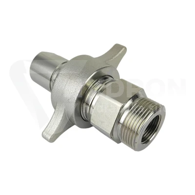 Szybkozłącze skręcane motylkowe wtyczka 3/4" VCR