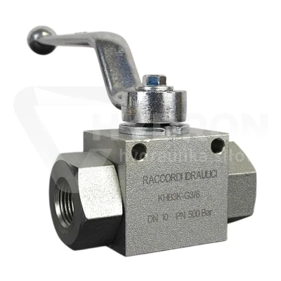 Zawór kulowy trójdrożny BK3 BSP 3/8" (gwinty wew.)