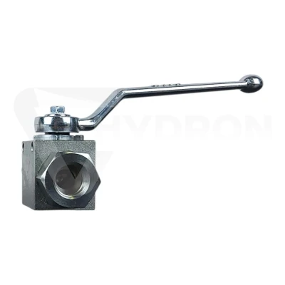 Zawór kulowy dwudrożny BKH BSP DN10 3/8" 500bar