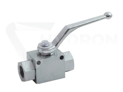 Przejdź do produktu Zawór kulowy dwudrożny BKH BSP DN13 1/2" 500bar